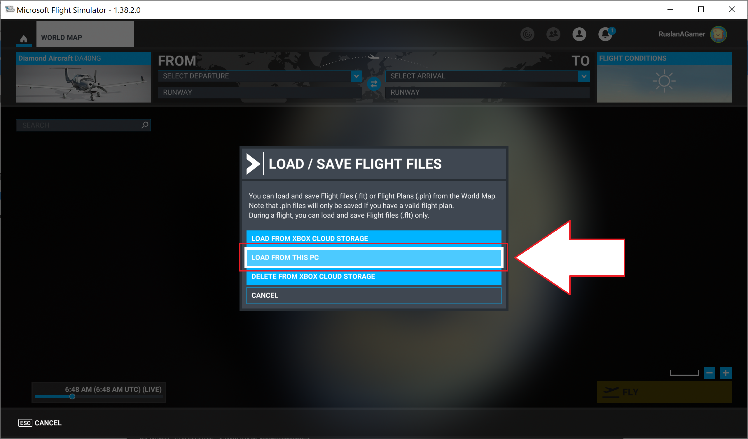 Click Load from This PC
